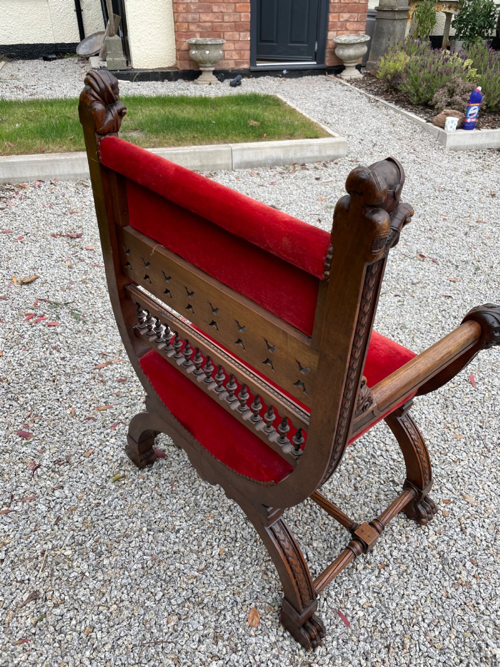 Renaissance style armchair  View VII