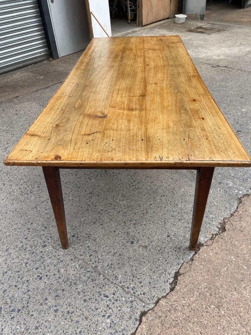 Large farm house table  View II