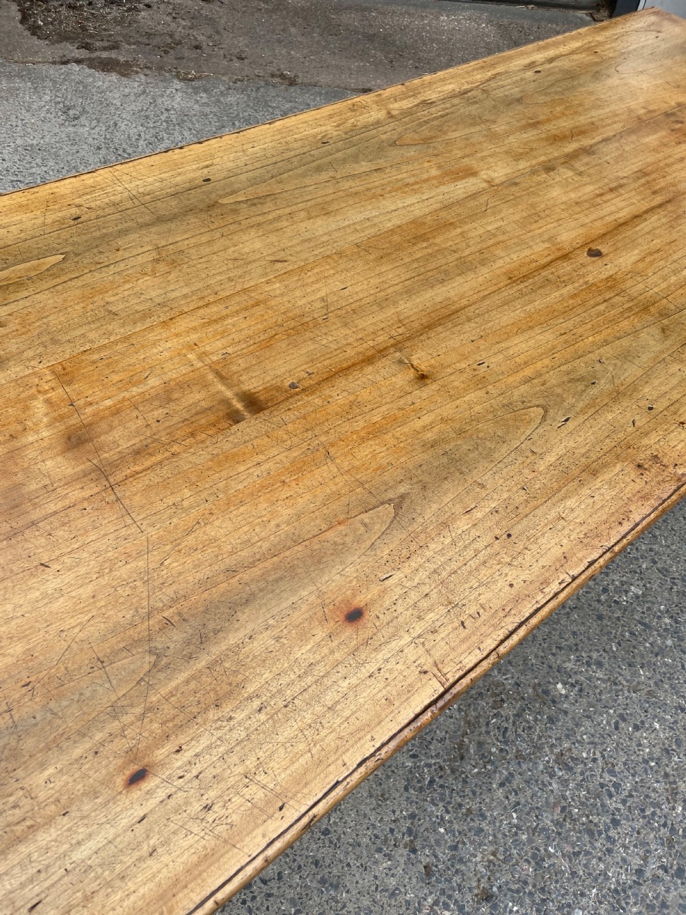 Large farm house table  View IV