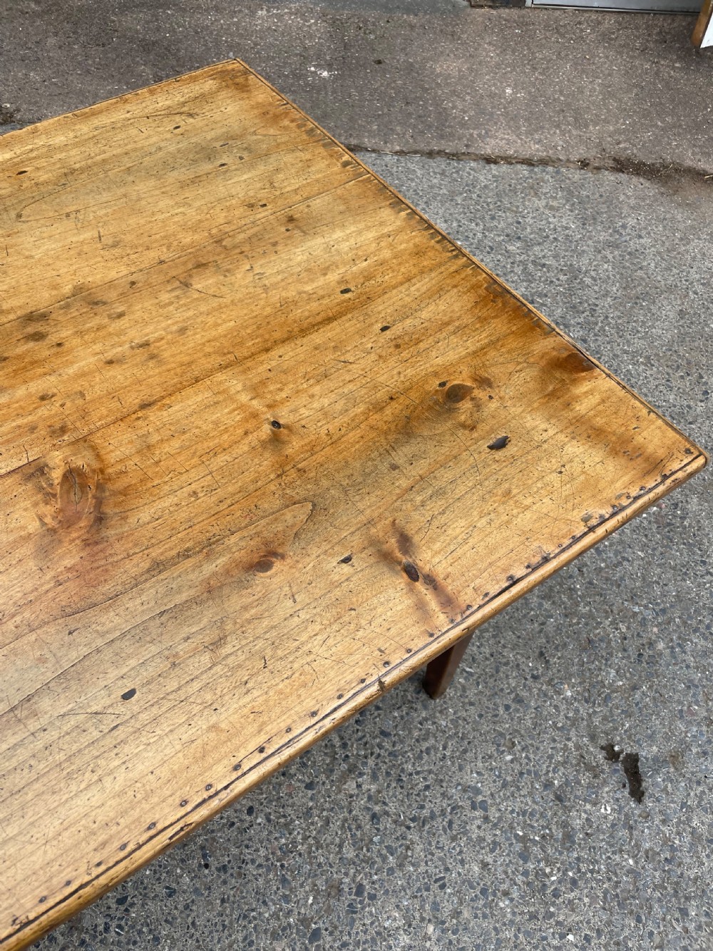 Large farm house table  View V