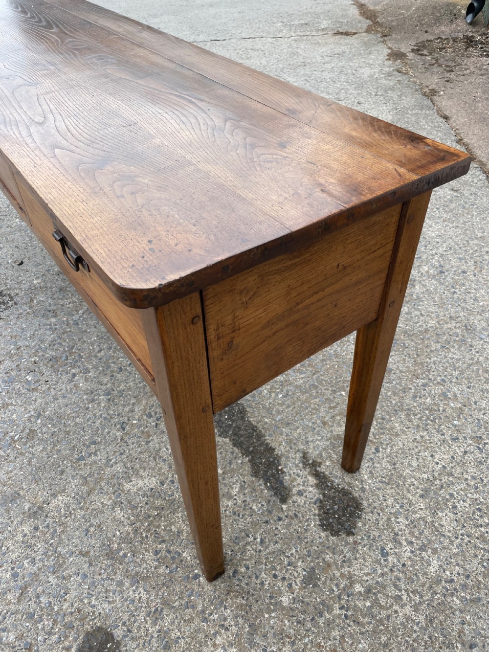 Chestnut 3 drawer dresser base  View III