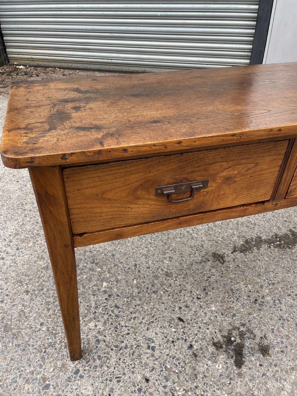 Chestnut 3 drawer dresser base  View IV