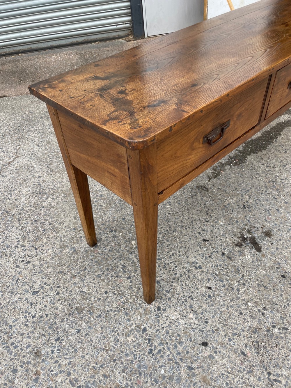 Chestnut 3 drawer dresser base  View V