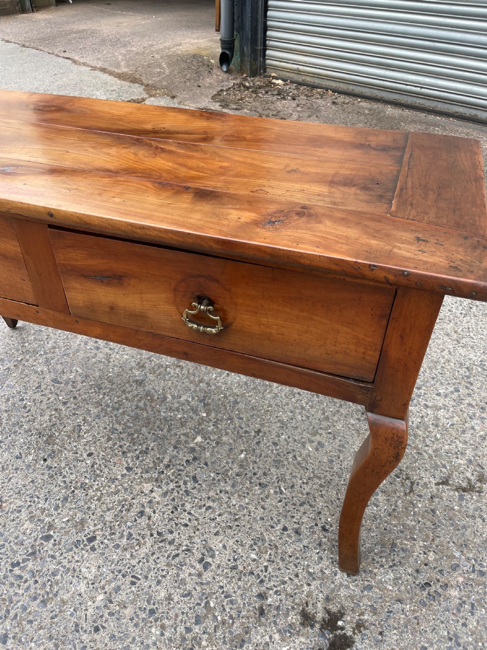 Louis XVI style 2 drawer dresser base  View II