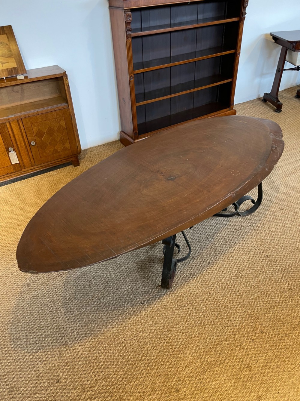 Large tree trunk coffee table  View VII