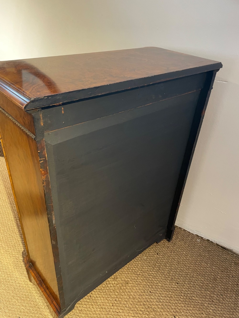 Walnut pier cabinet / bookcase  View VIII