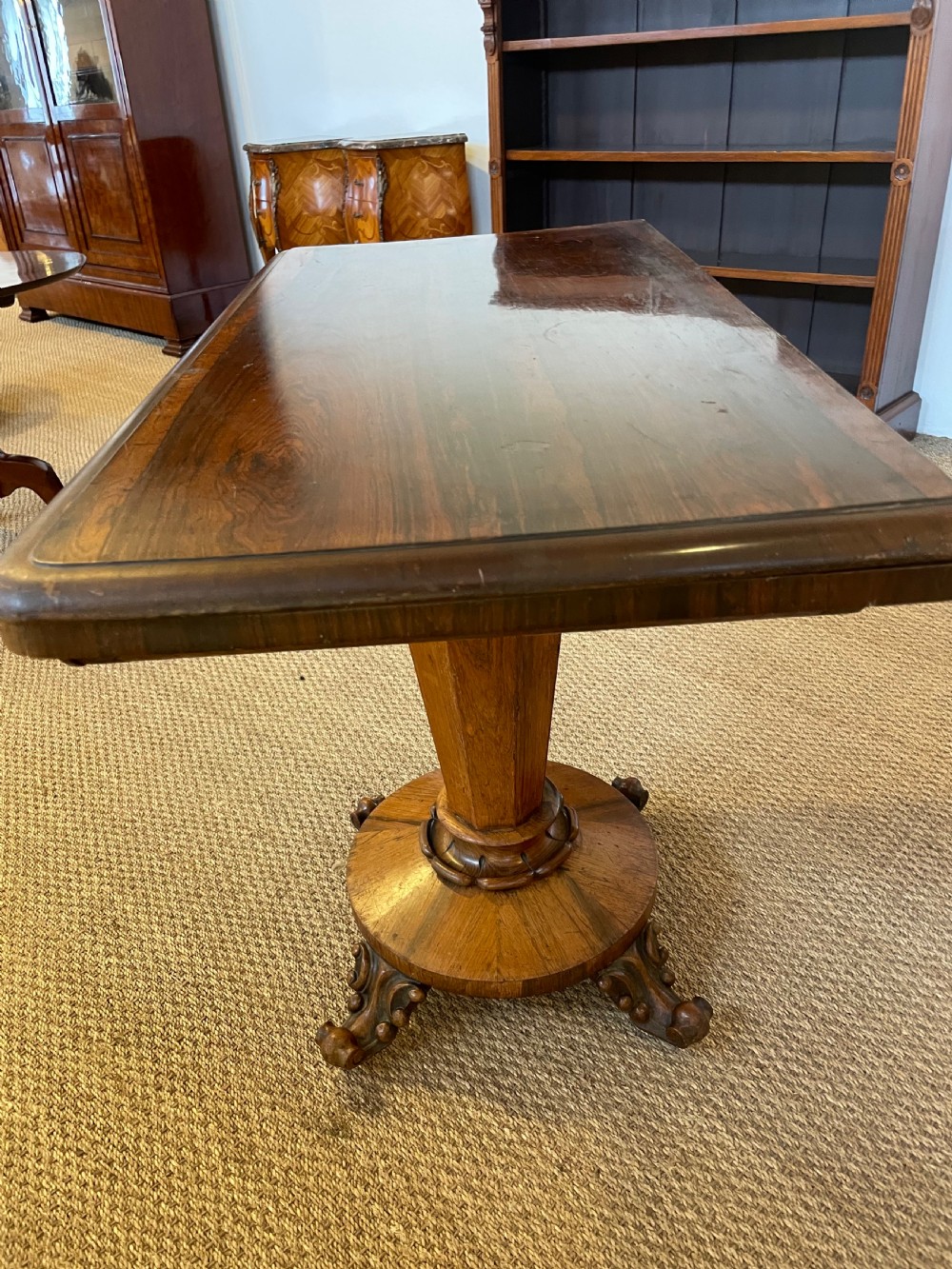 Victorian rosewood card table  View VI