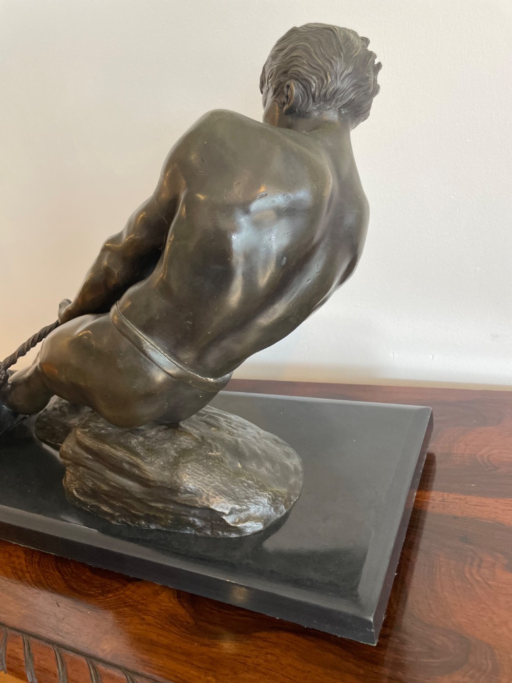 Art Deco bronze figure by Salvatore Melani  View VII