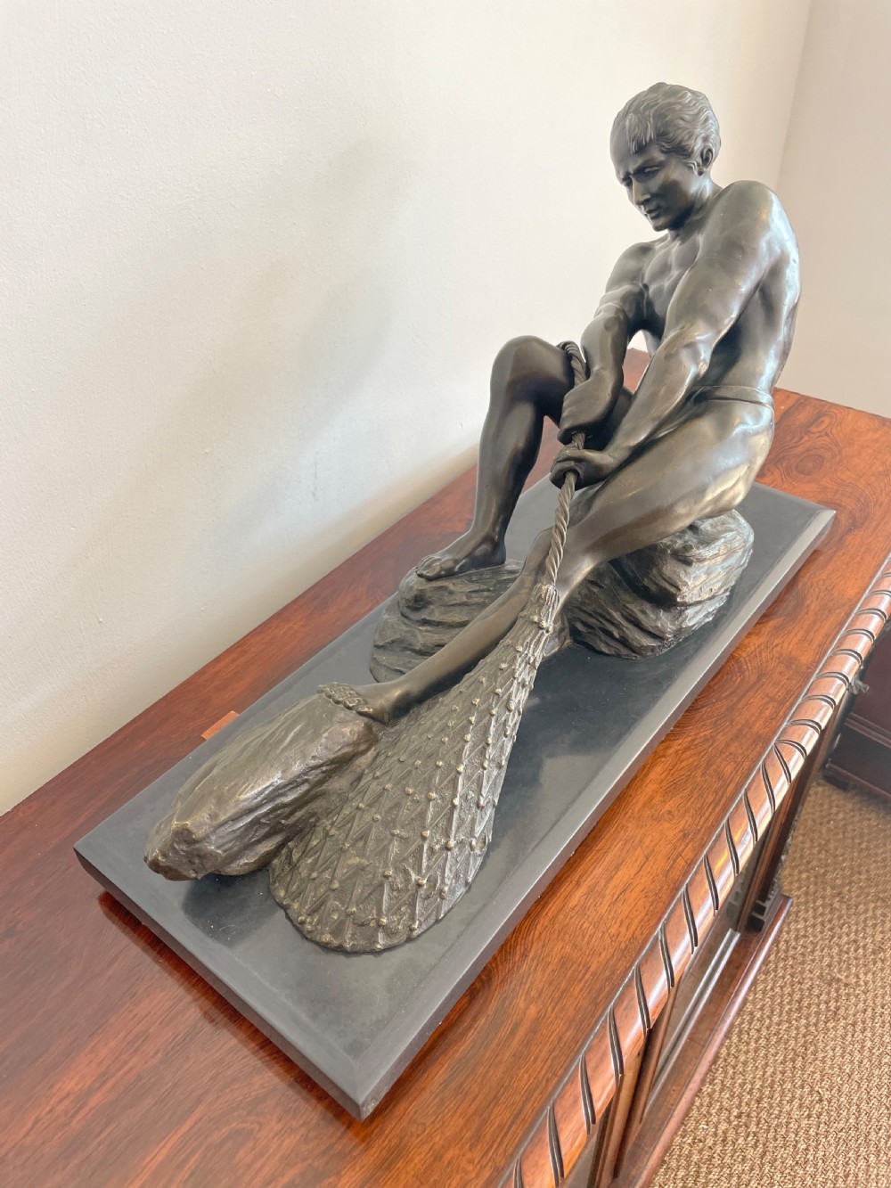 Art Deco bronze figure by Salvatore Melani  View XI