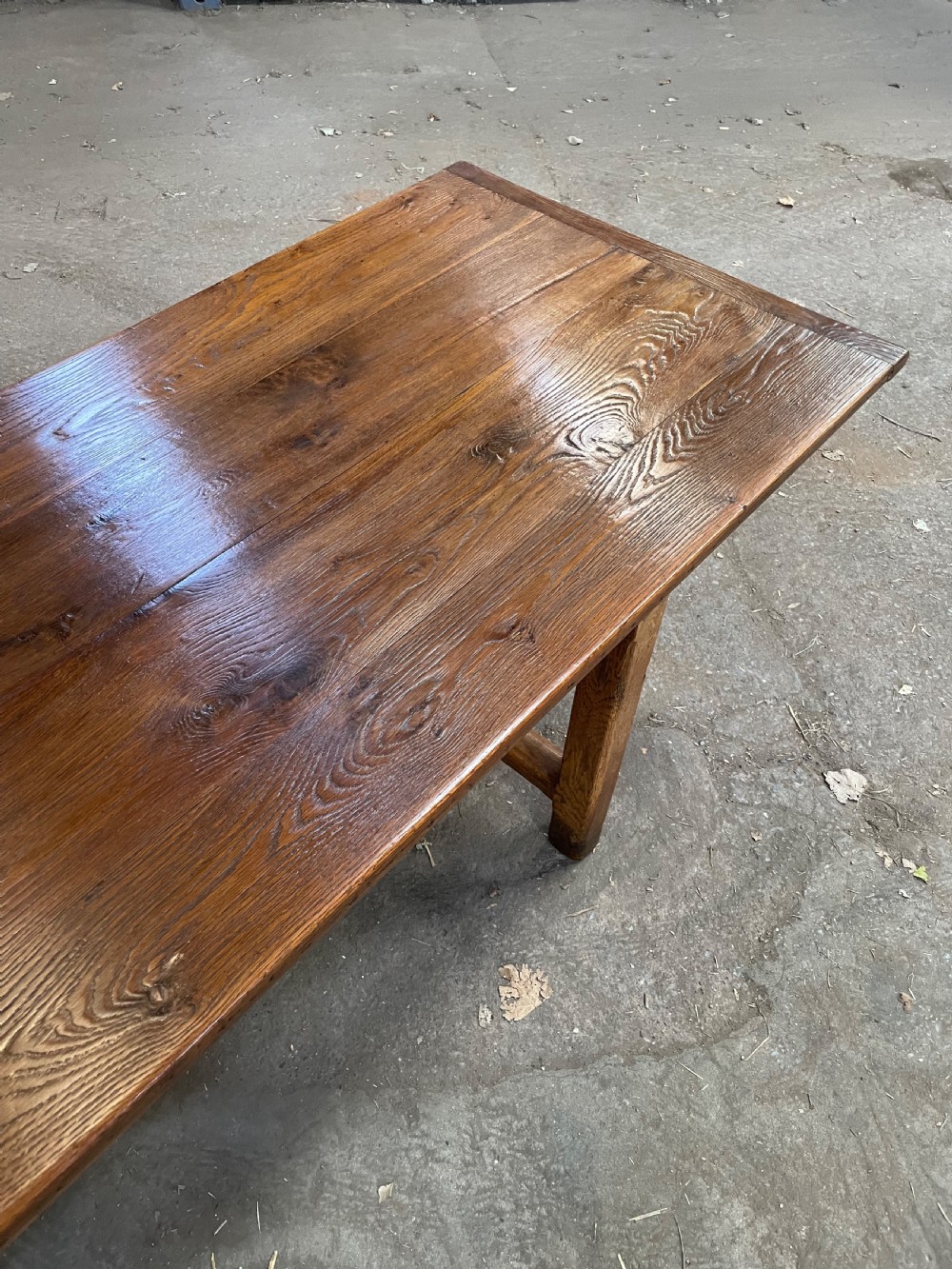 Oak farm house table 3.5 meters long  View VII