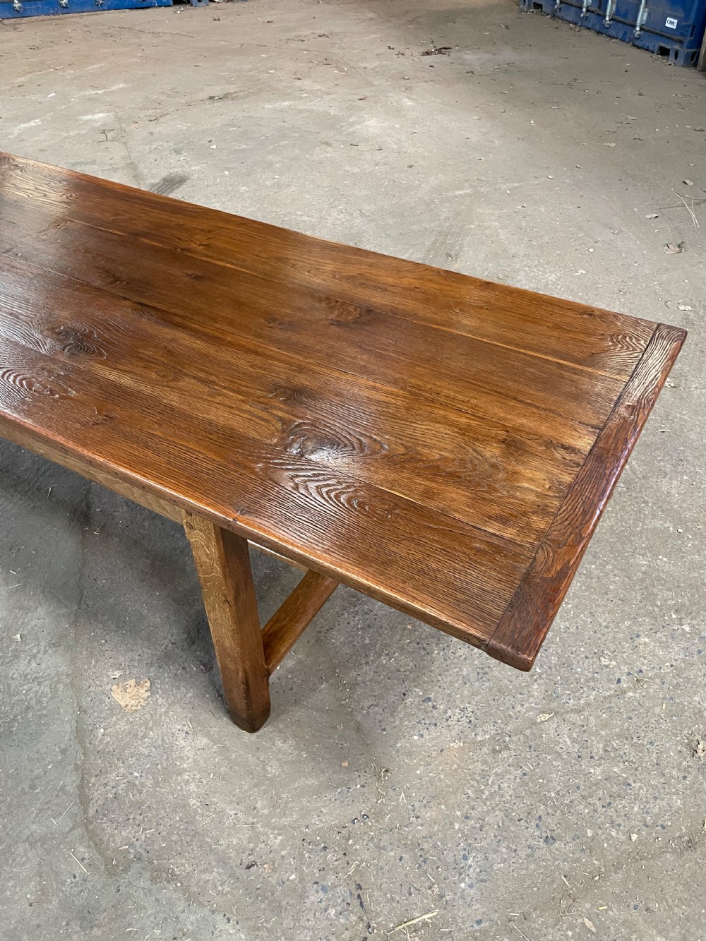 Oak farm house table 3.5 meters long  View XI
