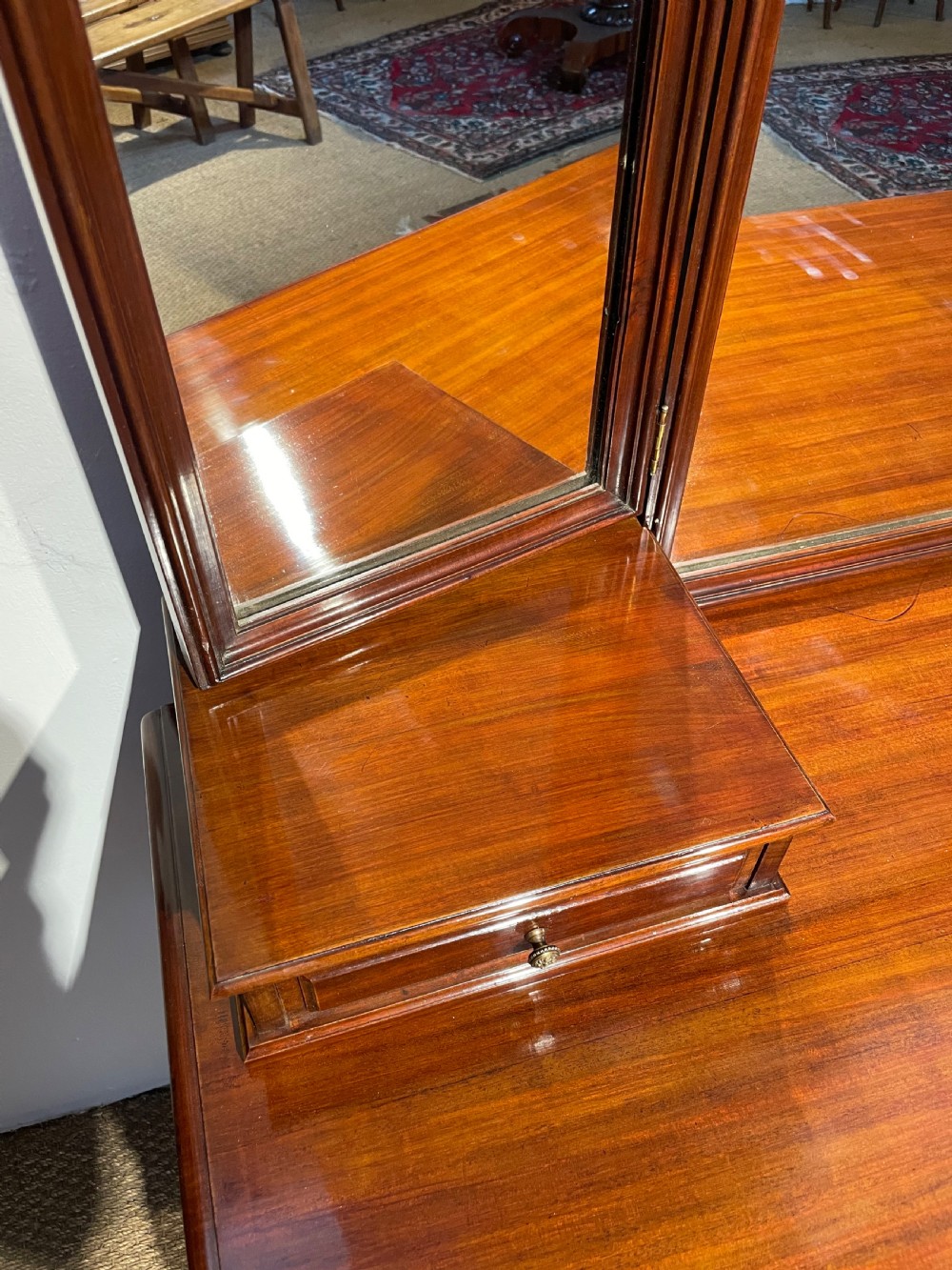 Antique mahogany dressing table  View VIII