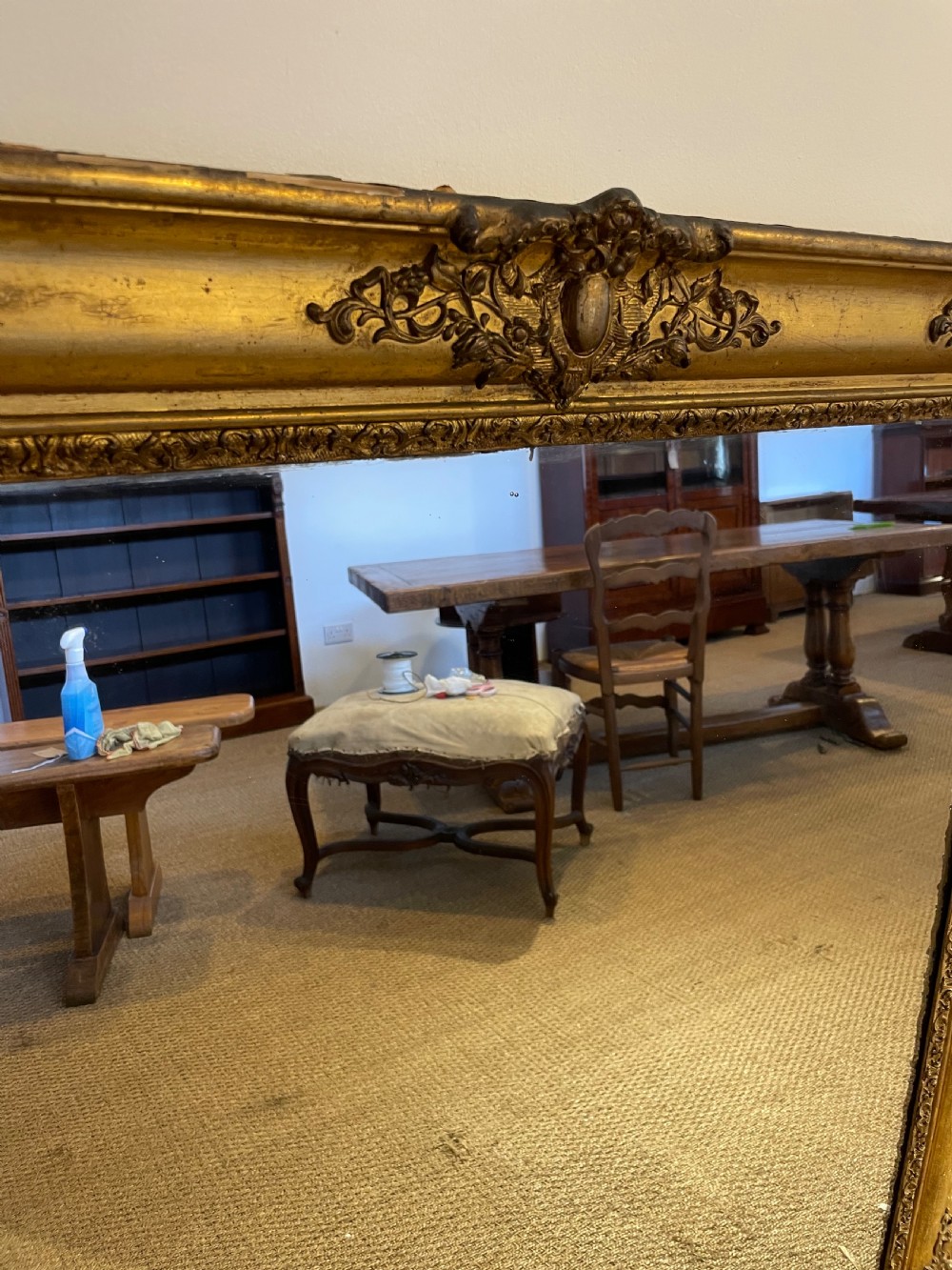 19th century gilt over mantle 44x48 “ View III