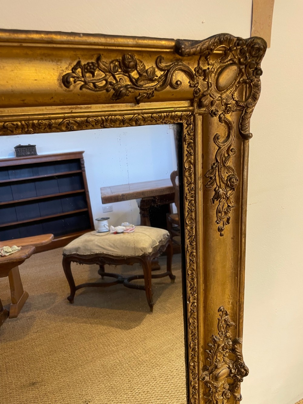 19th century gilt over mantle 44x48 “ View IV