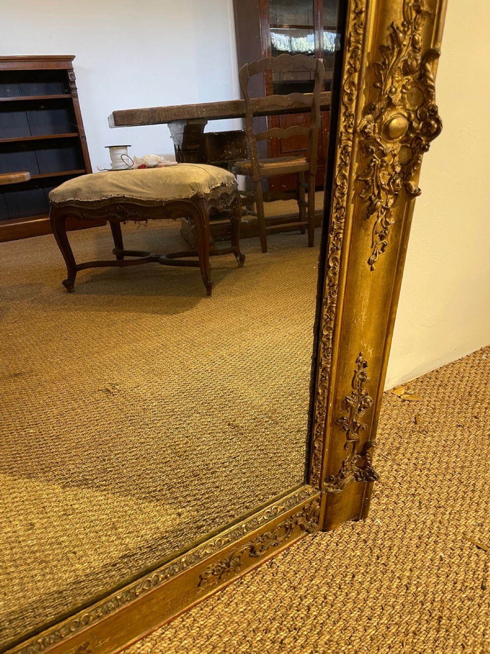 19th century gilt over mantle 44x48 “ View V