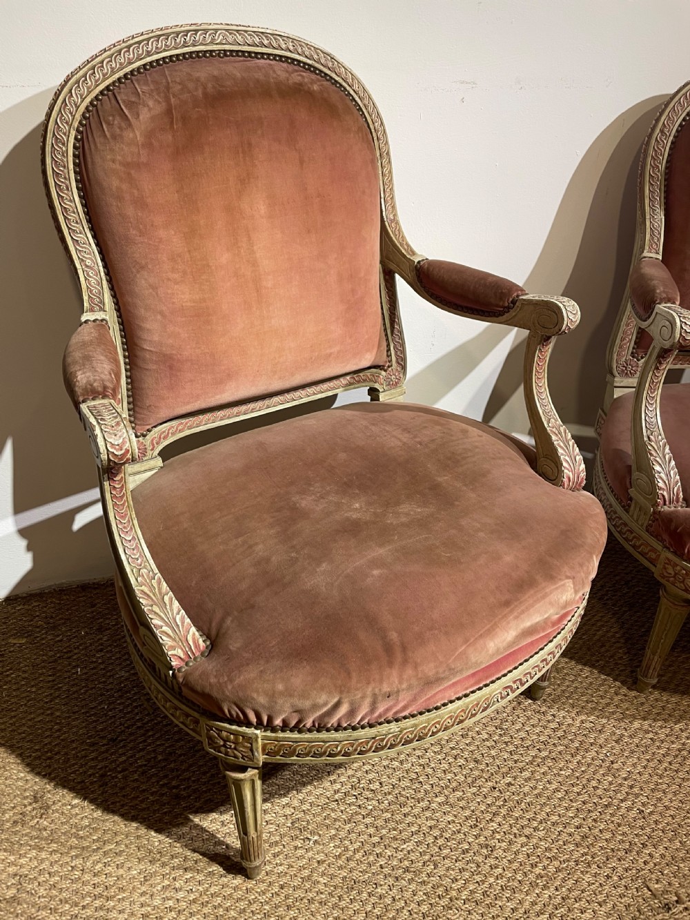 Pair of 19th century French armchairs  View III