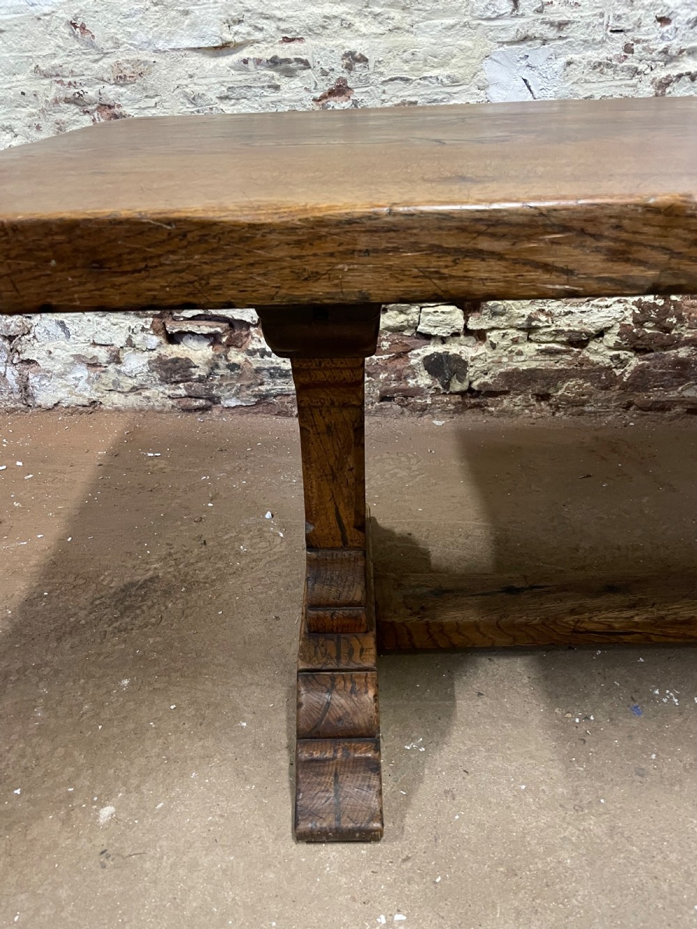 Oak refectory table 2.2 meters  View V