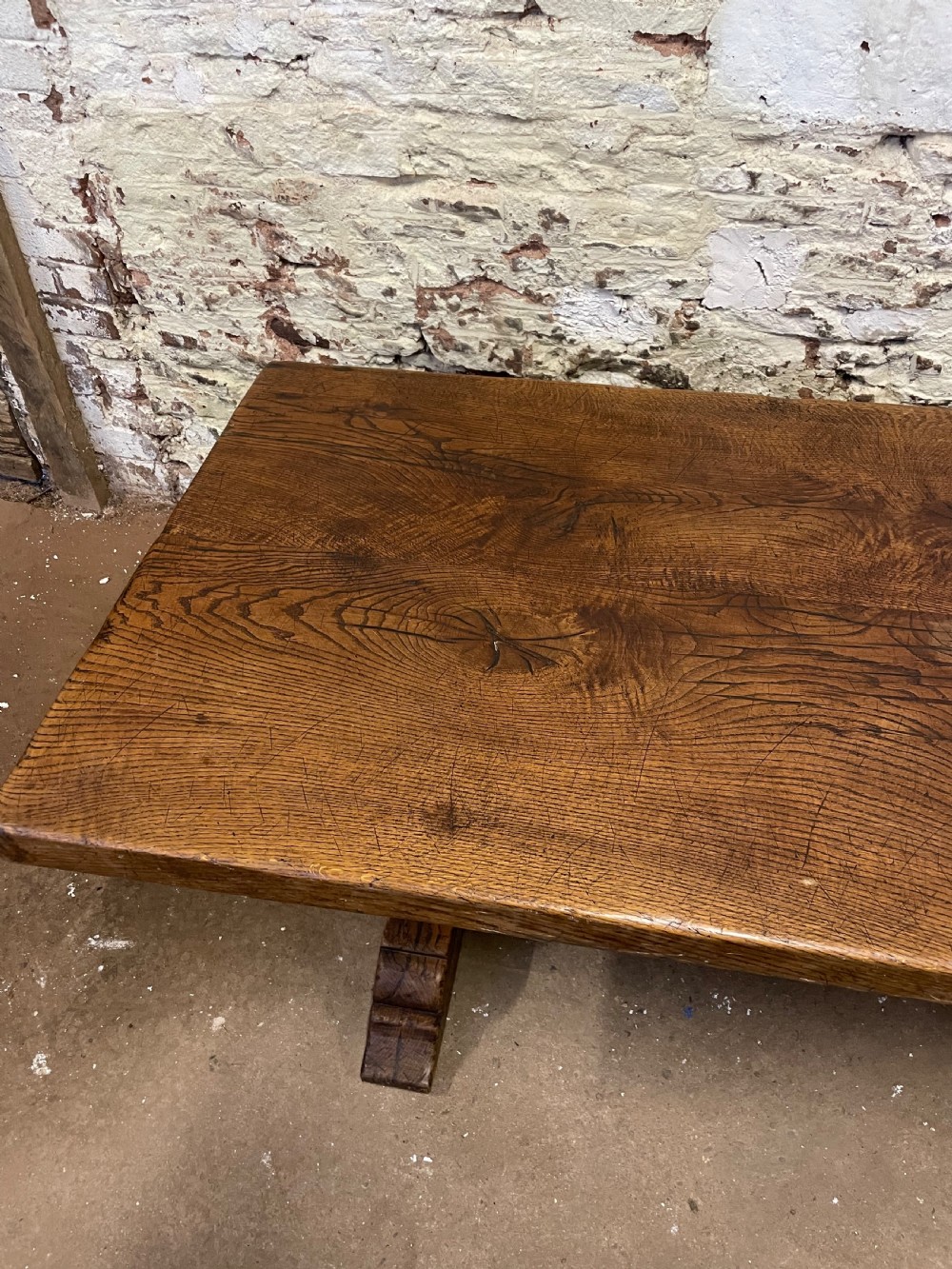 Oak refectory table 2.2 meters  View VIII