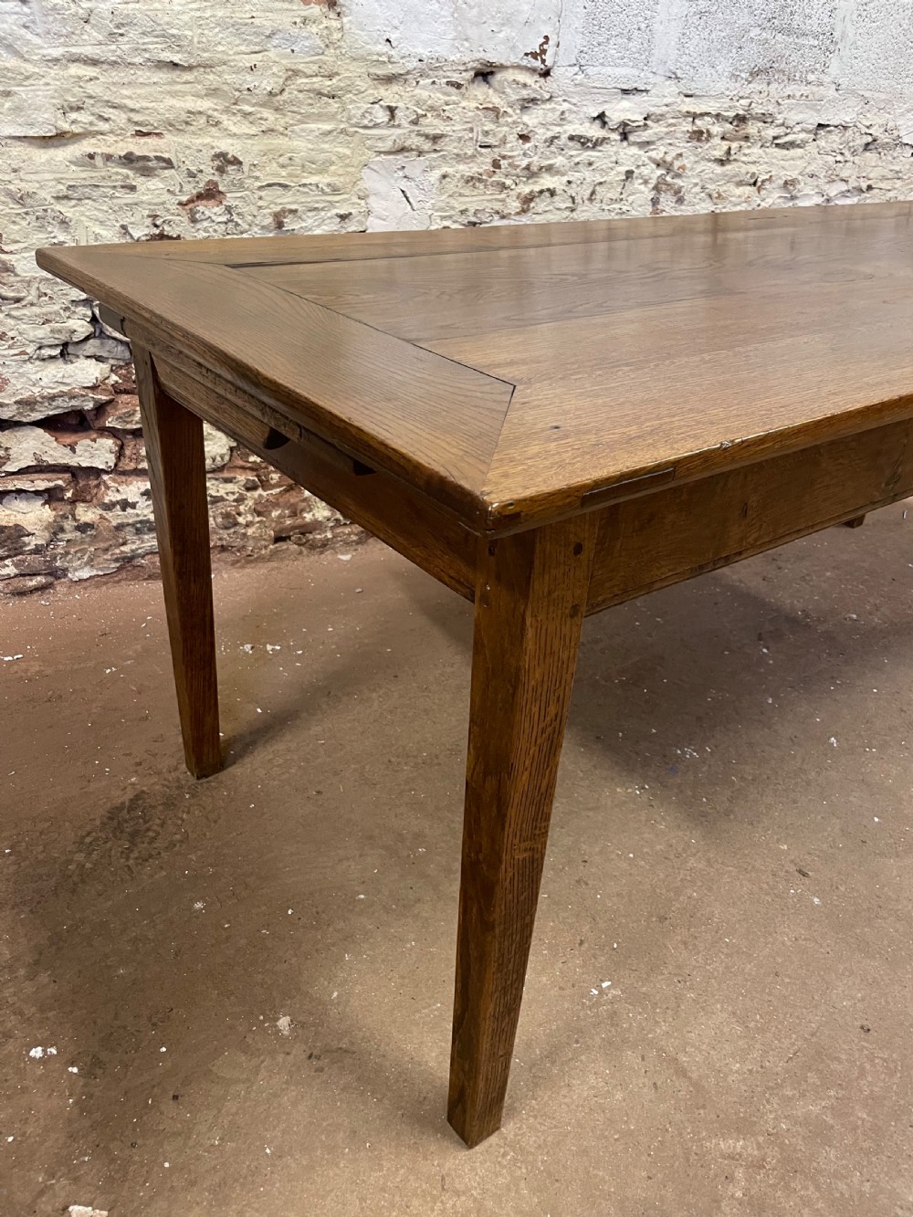 Oak farm table 2m  View II