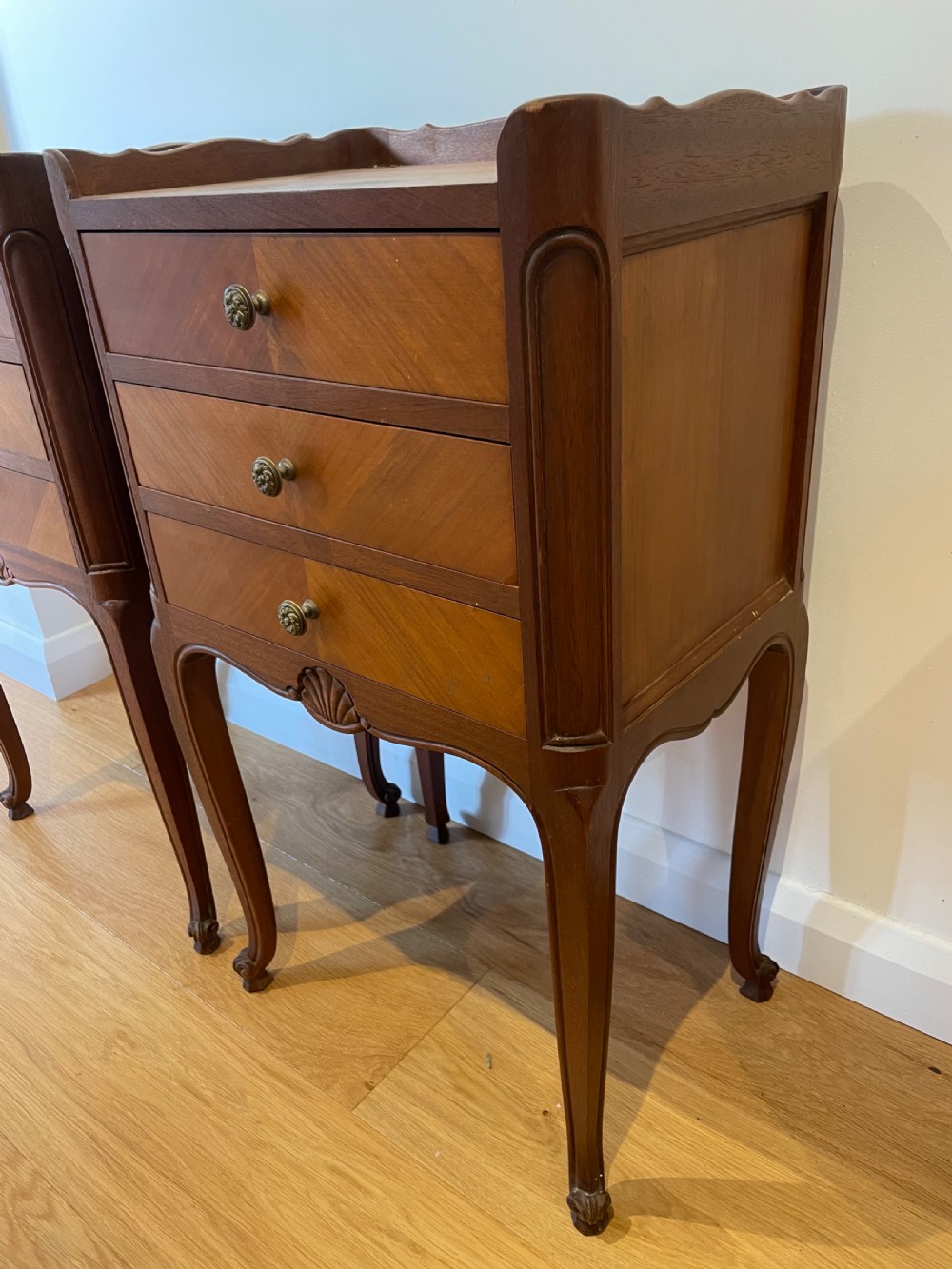 Pair of French bedside cabinets  View IV