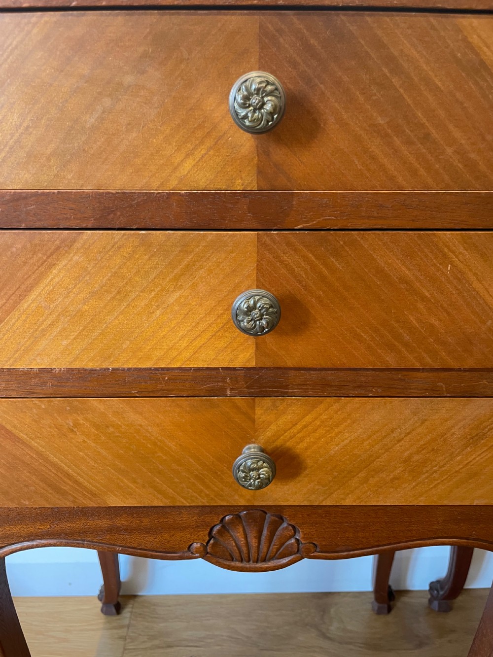 Pair of French bedside cabinets  View VI