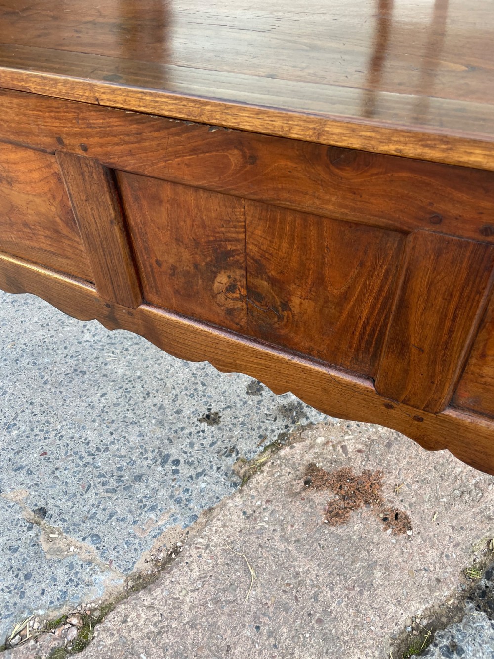 Chestnut dresser base / server  View XII