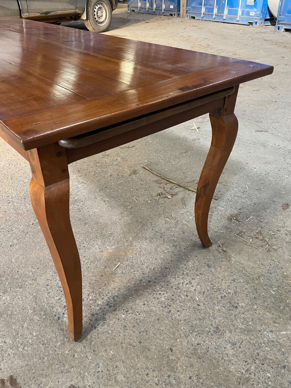 Cherry wood farm table  View VII