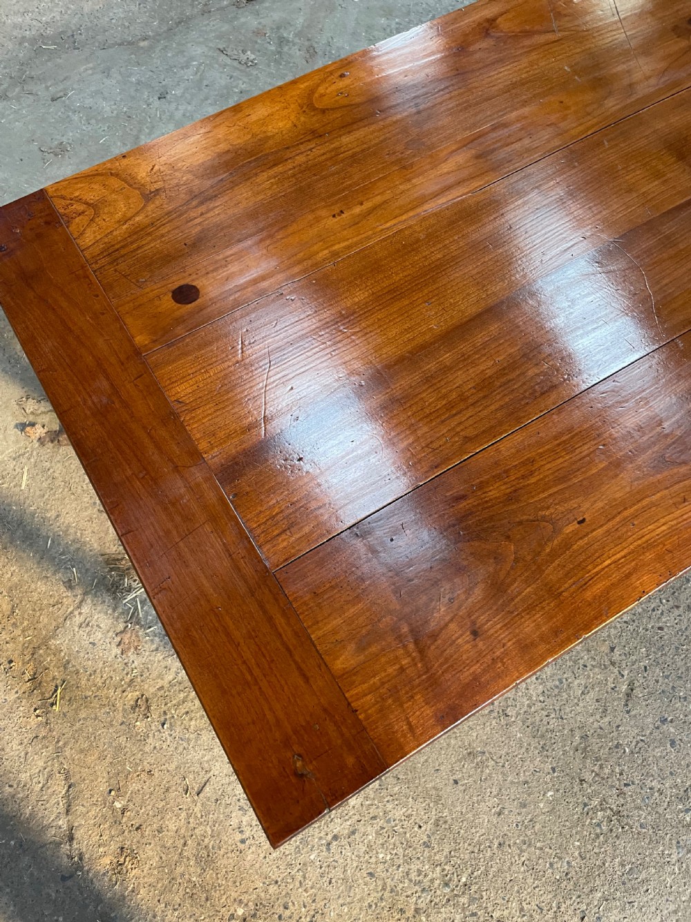 Cherry wood farm table  View IX