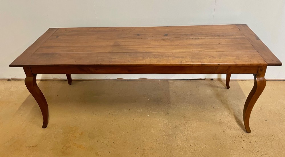 Louis XVI style farmhouse table 