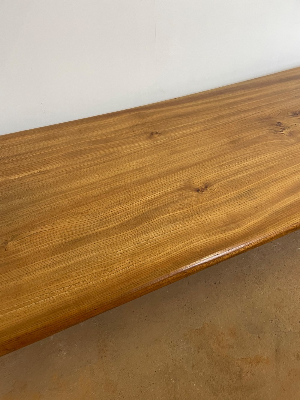 Elm farmhouse table  View VI