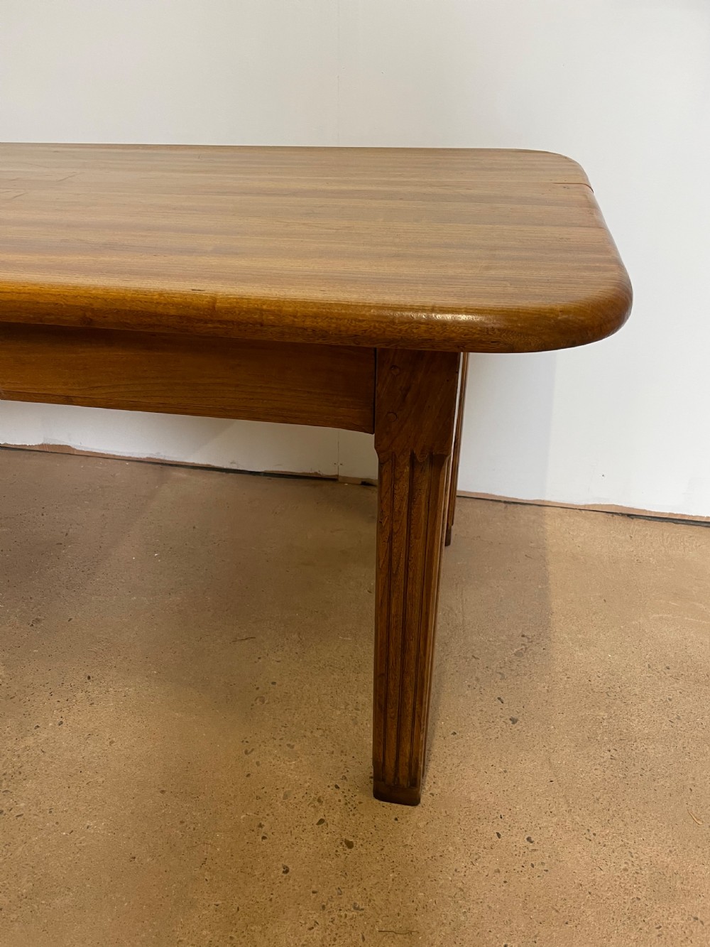 Elm farmhouse table  View VII