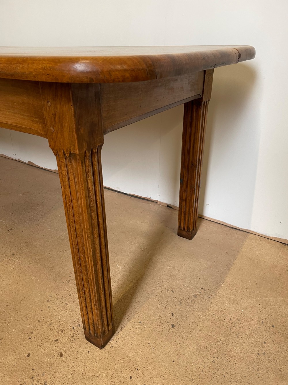 Elm farmhouse table  View VIII