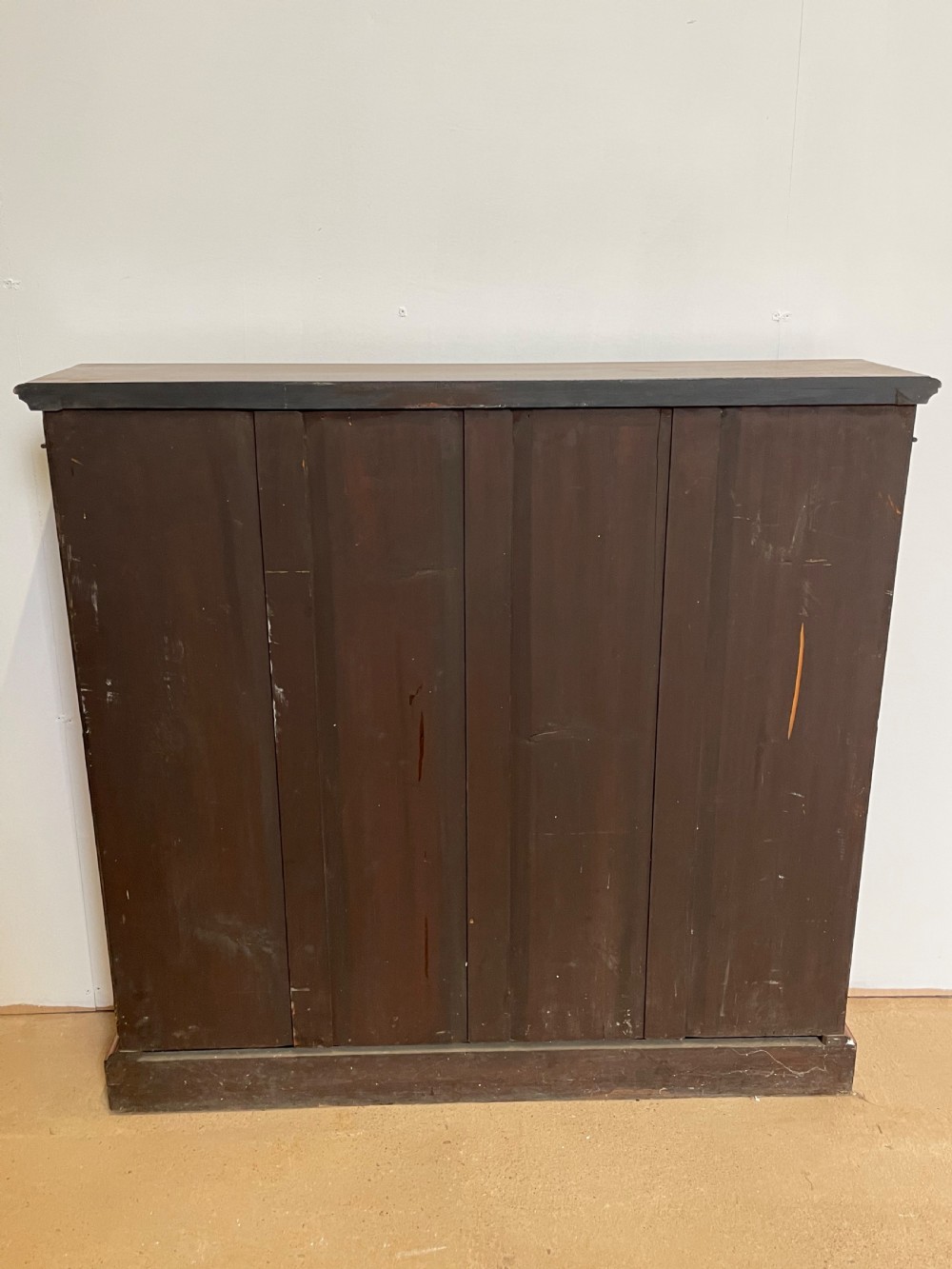 Victorian open bookcase  View VIII