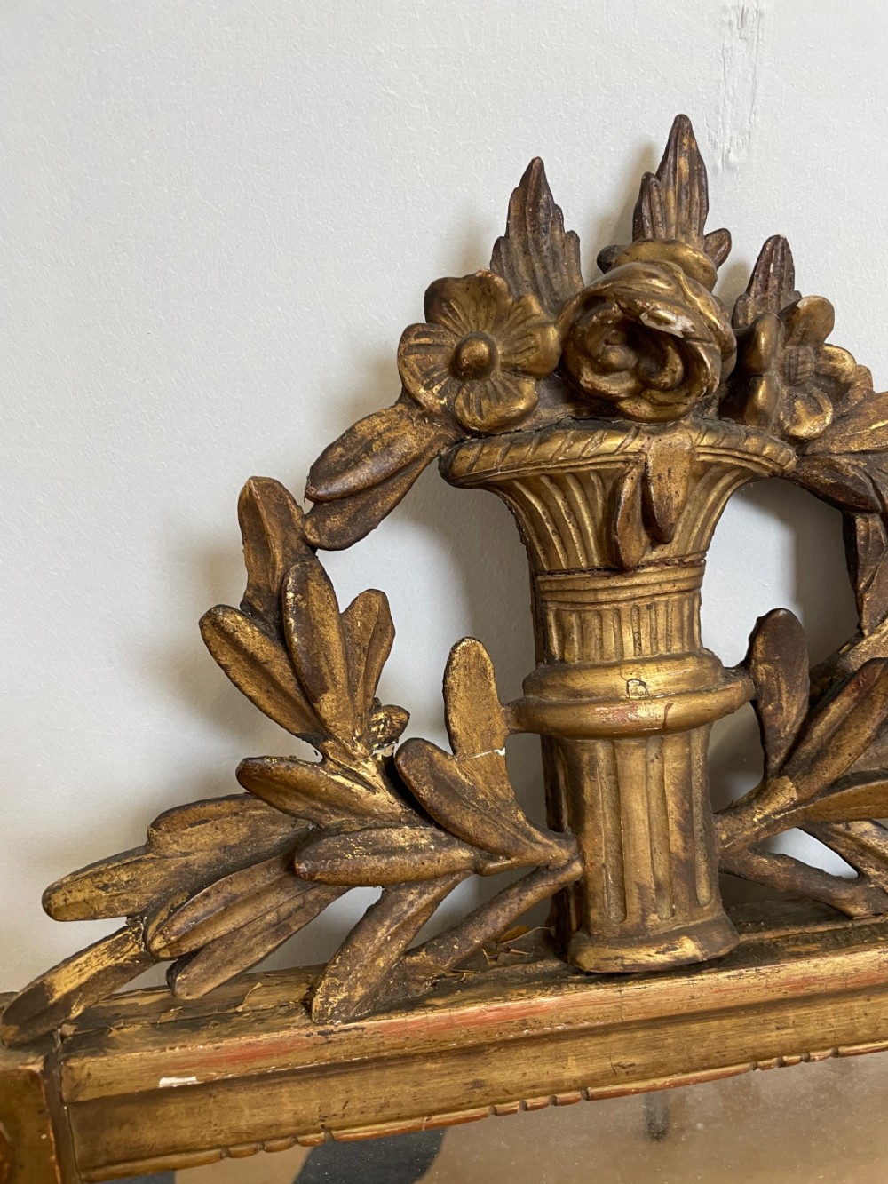 Small 19th century gilt mirror  View VII