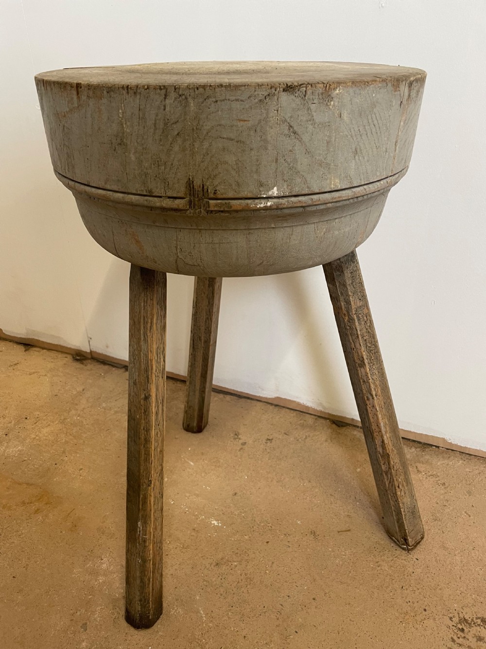 Antique chopping block  View V