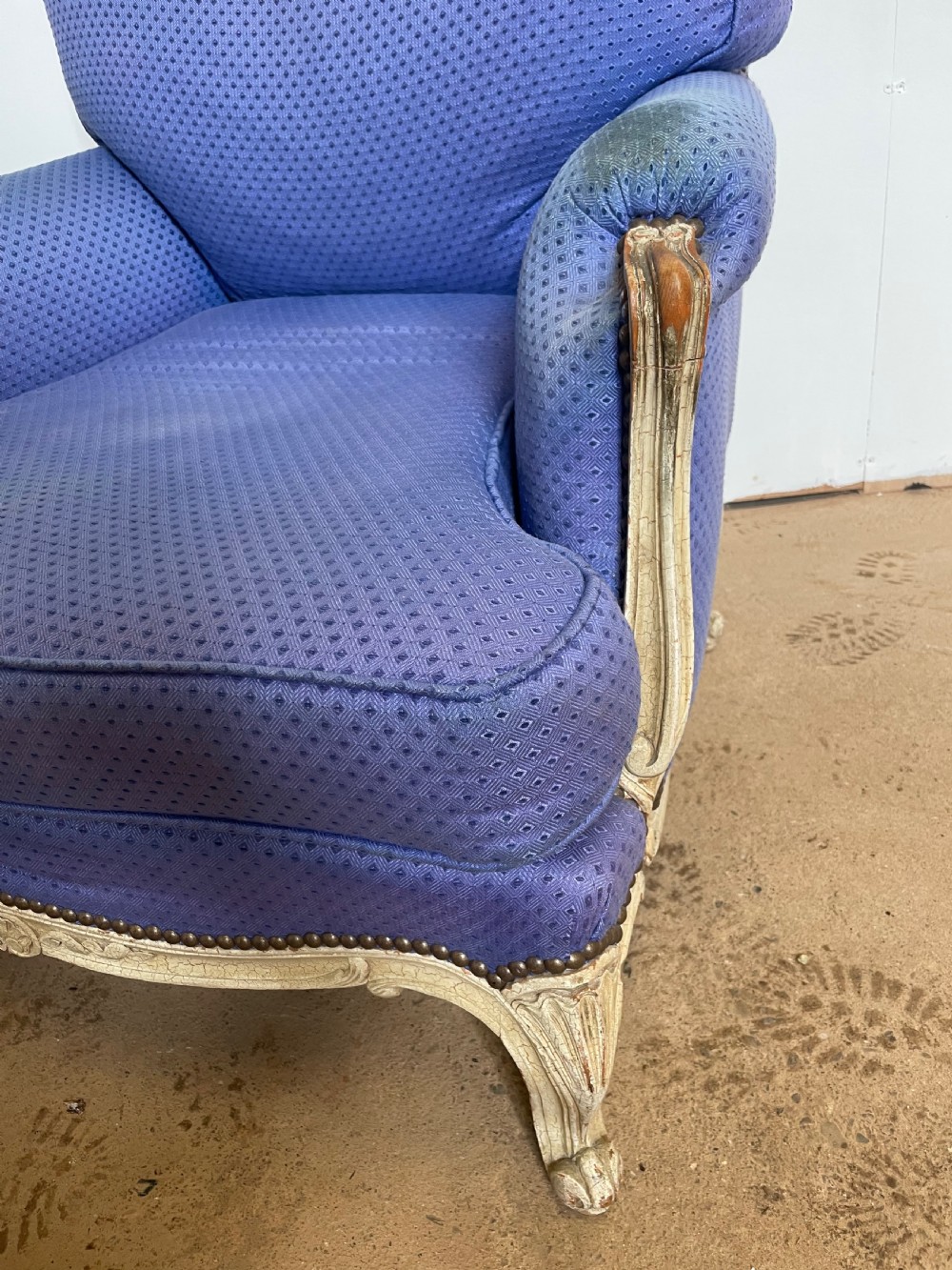 Pair of Louis XVI style arm chairs  View VII