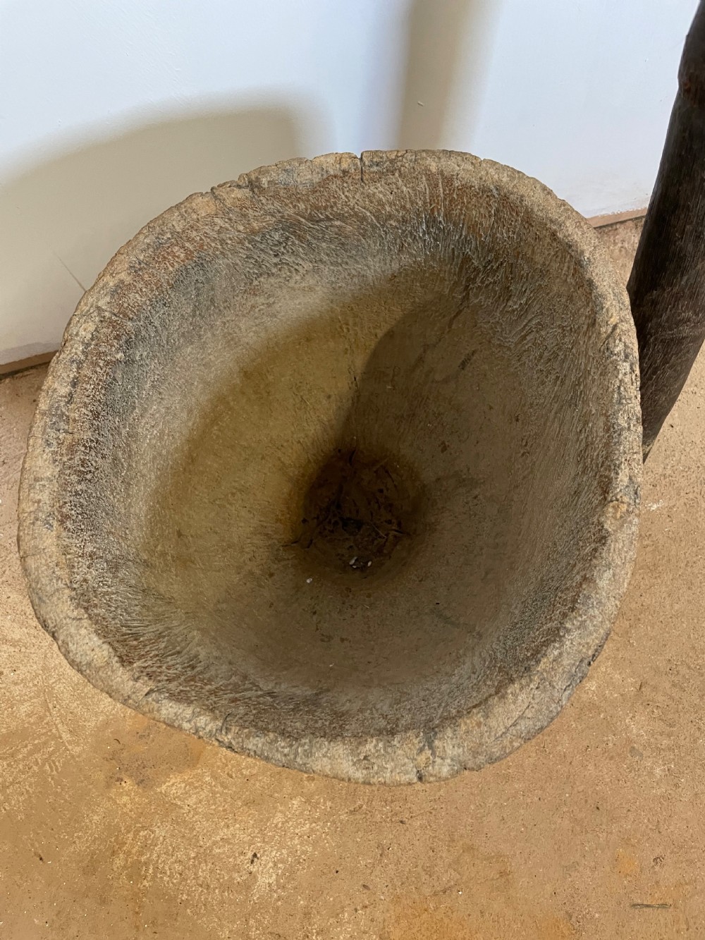 African pestle and mortar View VI