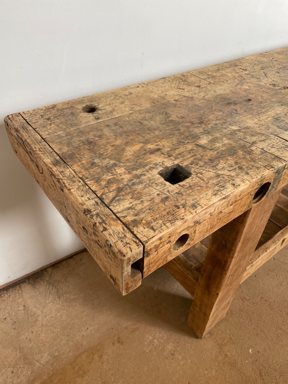 Early 20th century rustic console  View IV