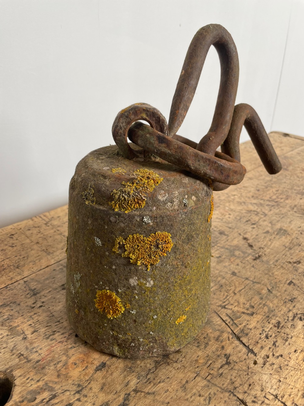 Cast iron farm weight  View II