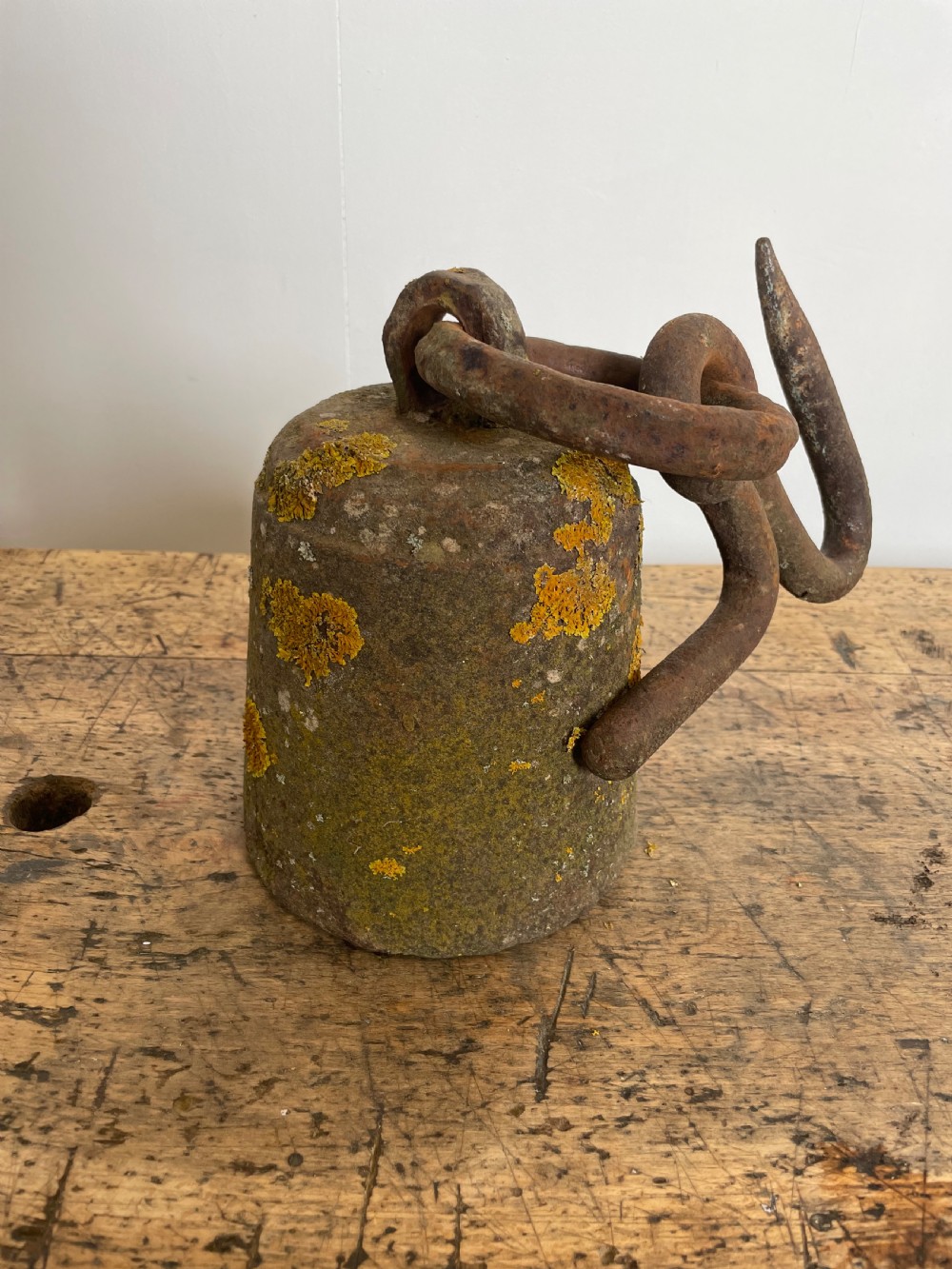 Cast iron farm weight  View V
