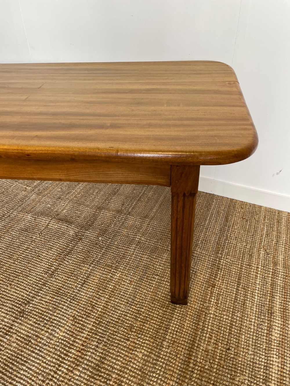 Elm farmhouse table View III