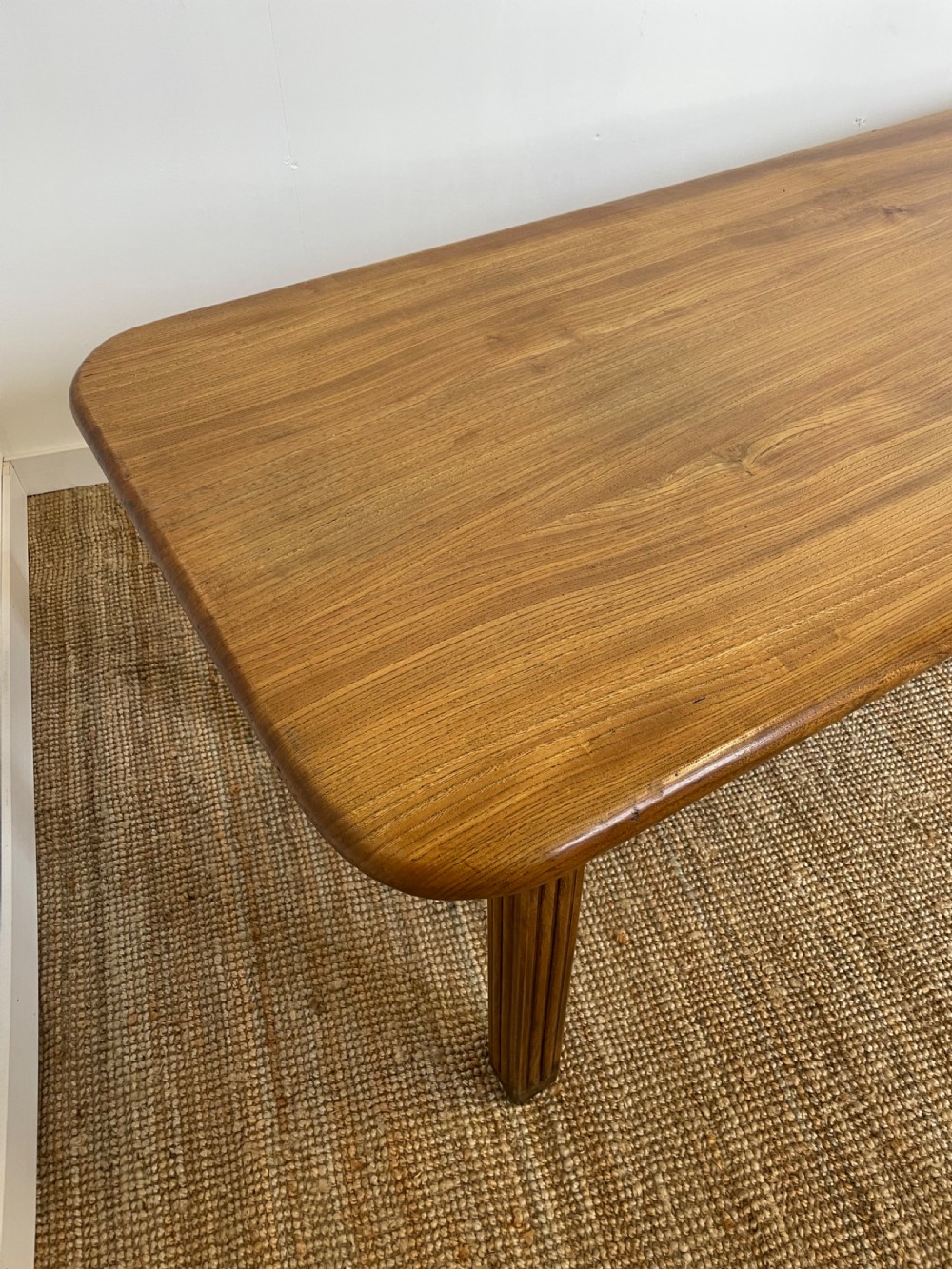 Elm farmhouse table View V