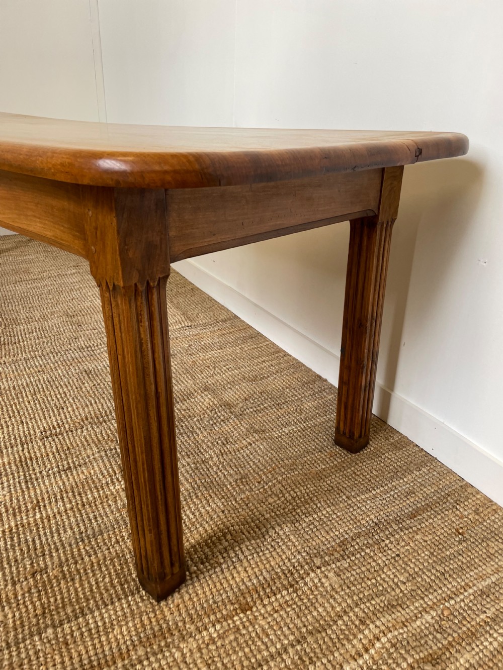 Elm farmhouse table View X