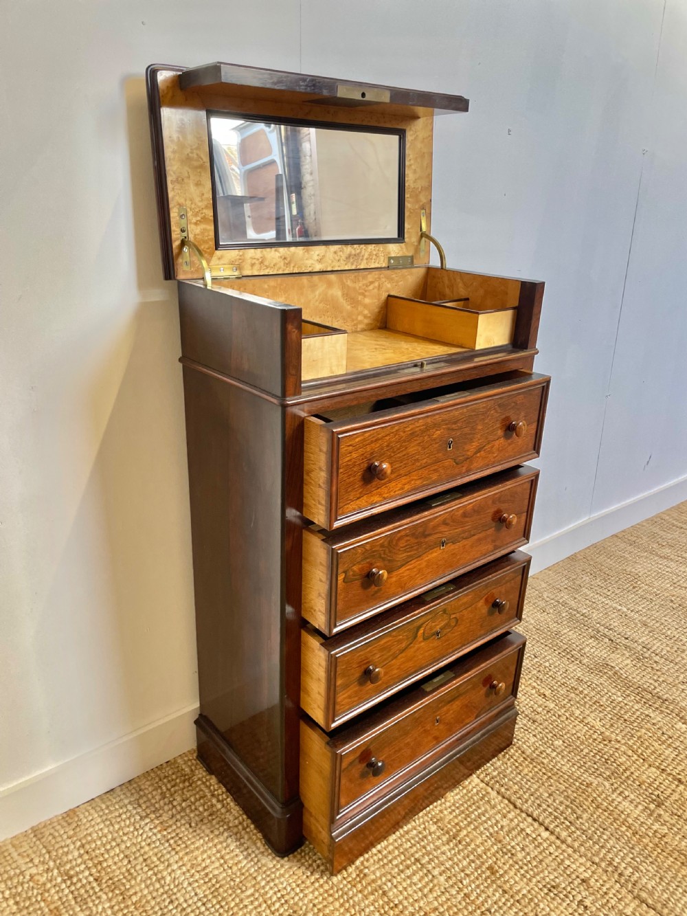 Neat sized chest of drawers / dressing table  View III