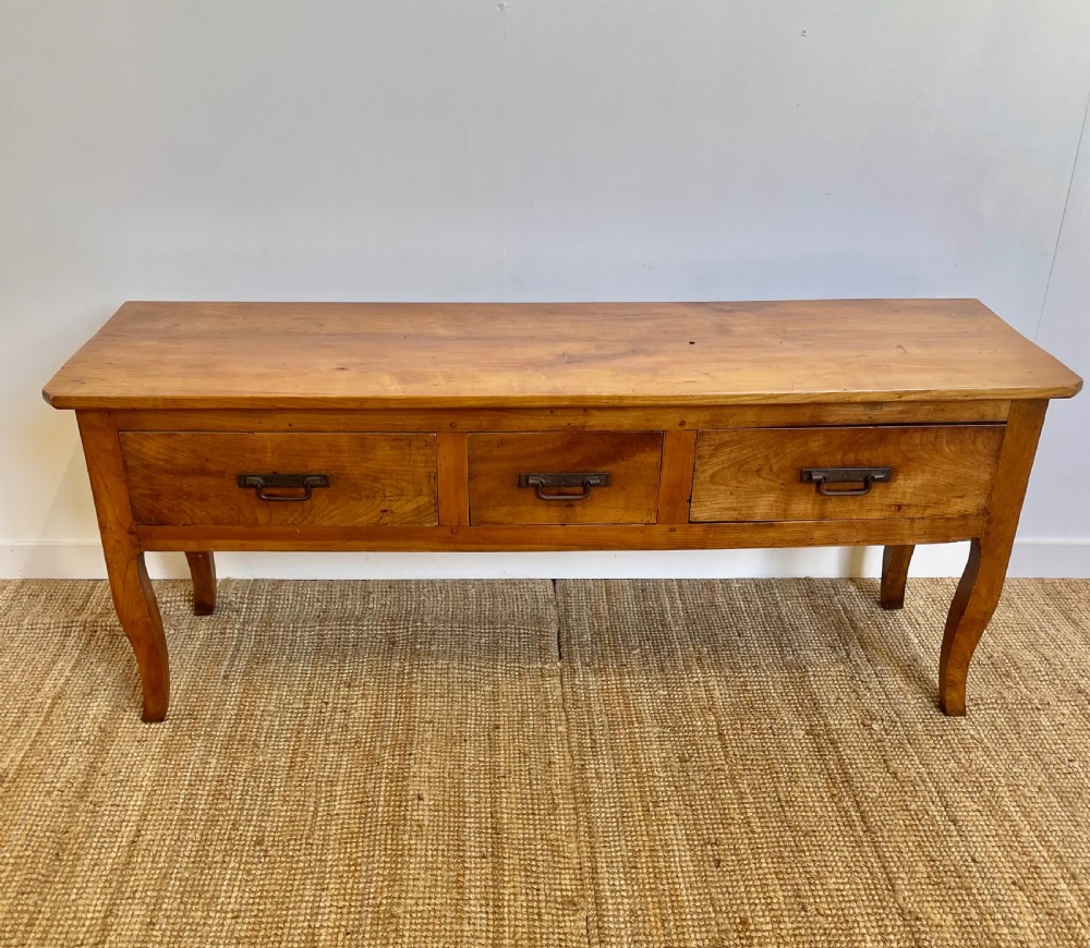 Cherry wood dresser base / server