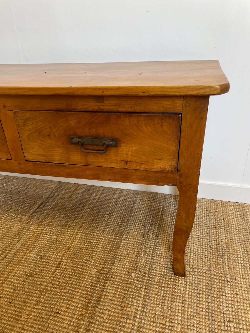 Cherry wood dresser base / server View II
