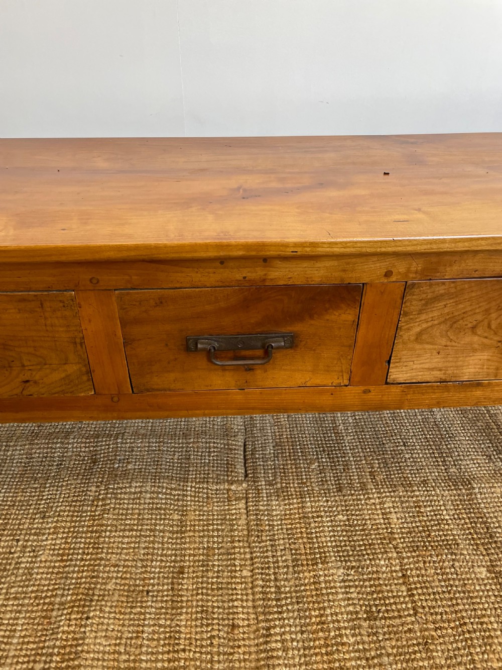 Cherry wood dresser base / server View III