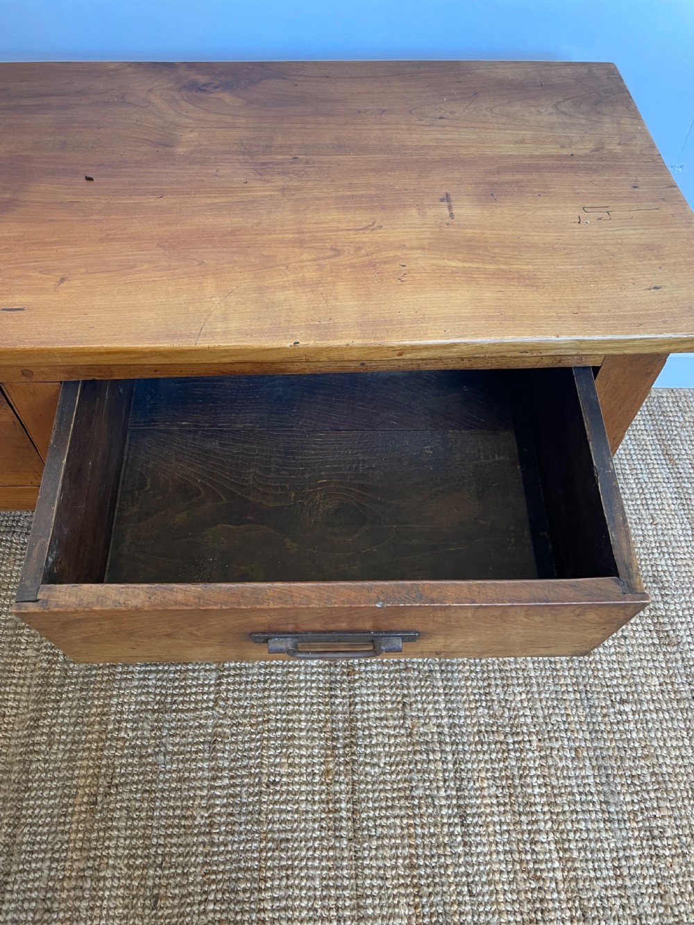 Cherry wood dresser base / server View VII