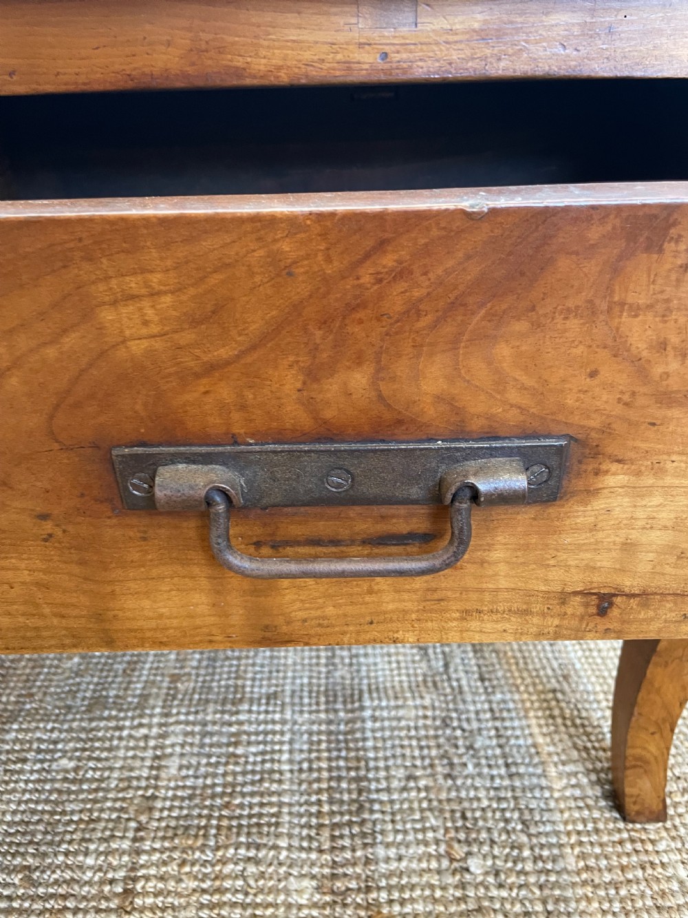 Cherry wood dresser base / server View VIII