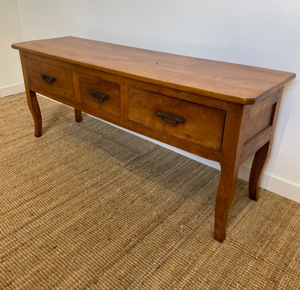Cherry wood dresser base / server View IX